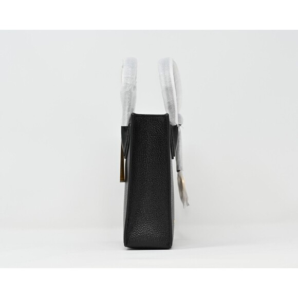 Michael Kors MK Mercer Extra Small NS Crossbody Bag Purse Black Gold Leather NWT - Picture 3 of 12